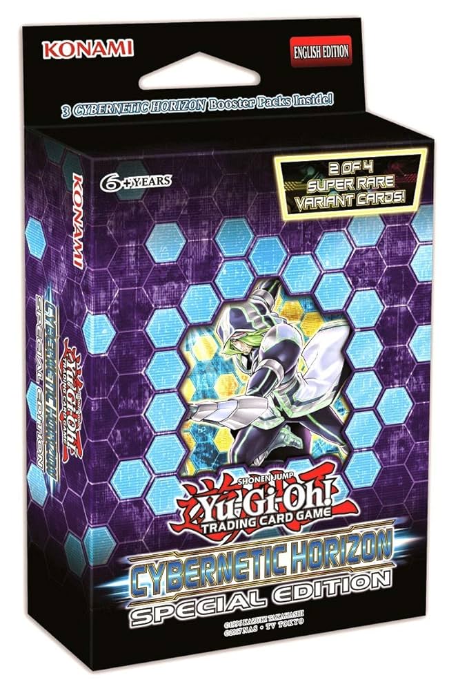 【未開封】遊戯王OCG CYBERNETIC HORIZON 1BOX Amazon.com: YU-GI-OH! YuGiOh Cybernetic Horizon Special